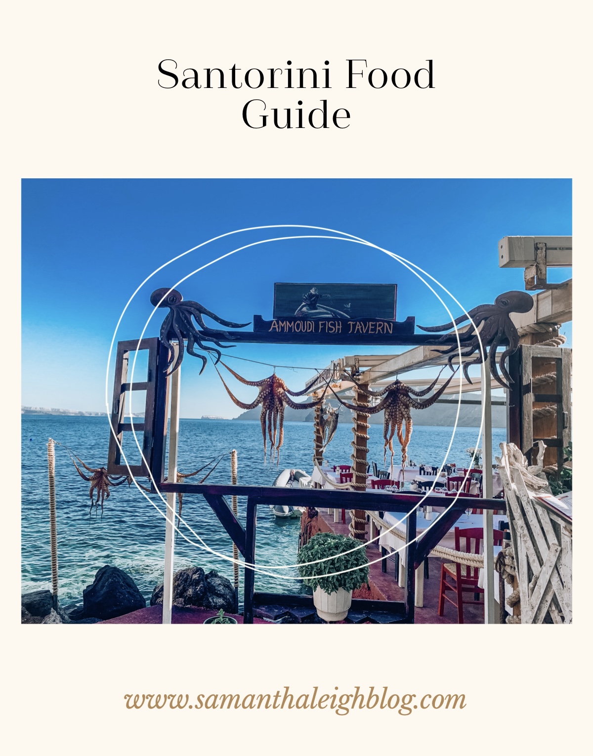 Santorini Food Guide