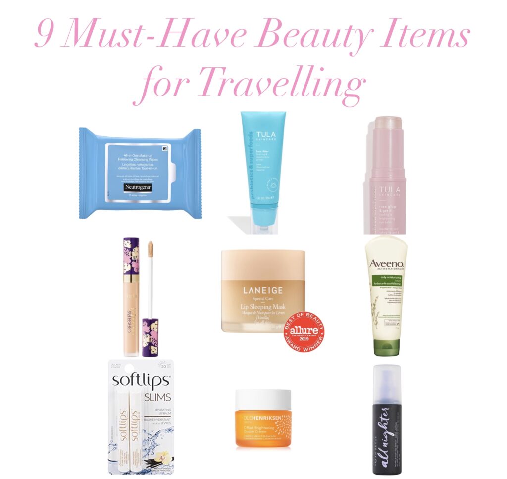 9 Must-Have Beauty Items for Travelling