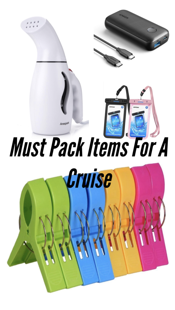 Must Pack Items for a Cruise