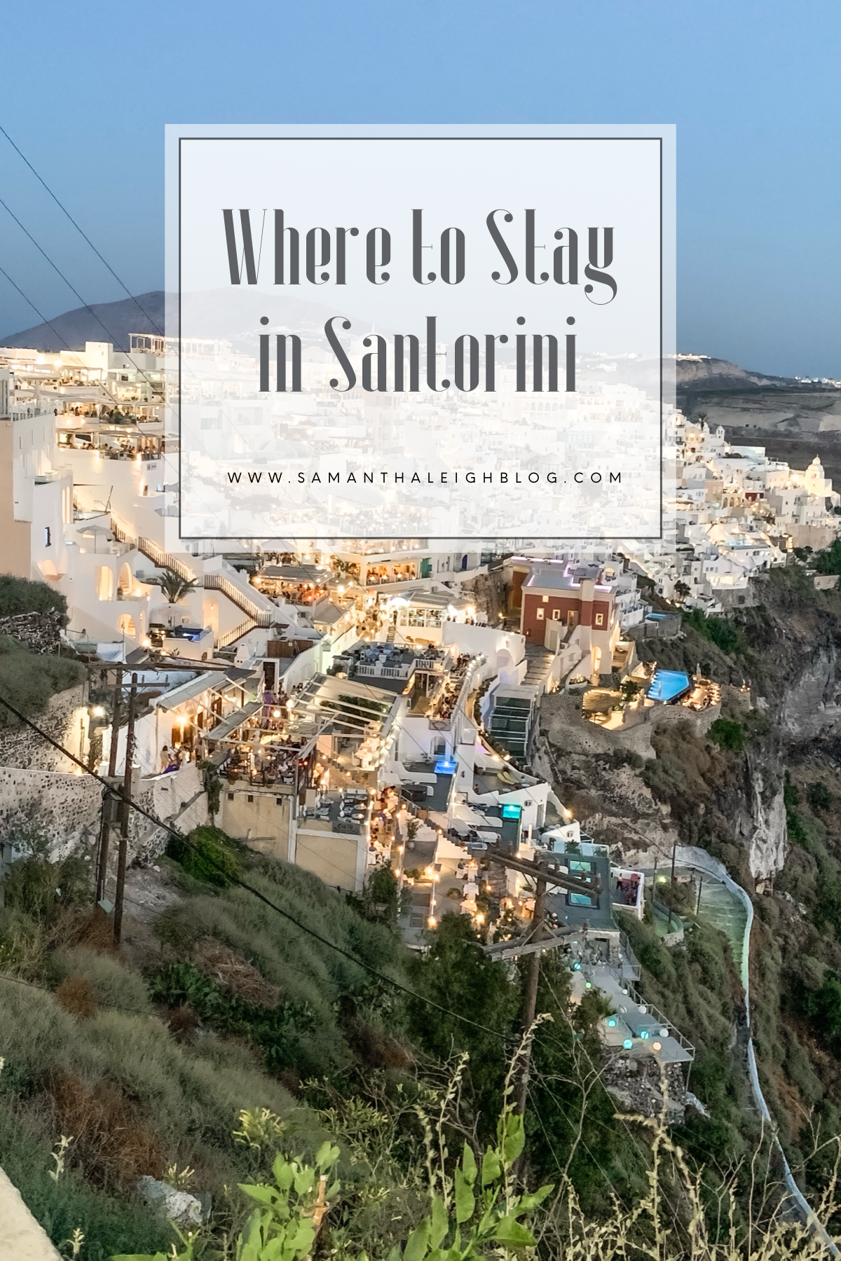 Where to Stay in Santorini